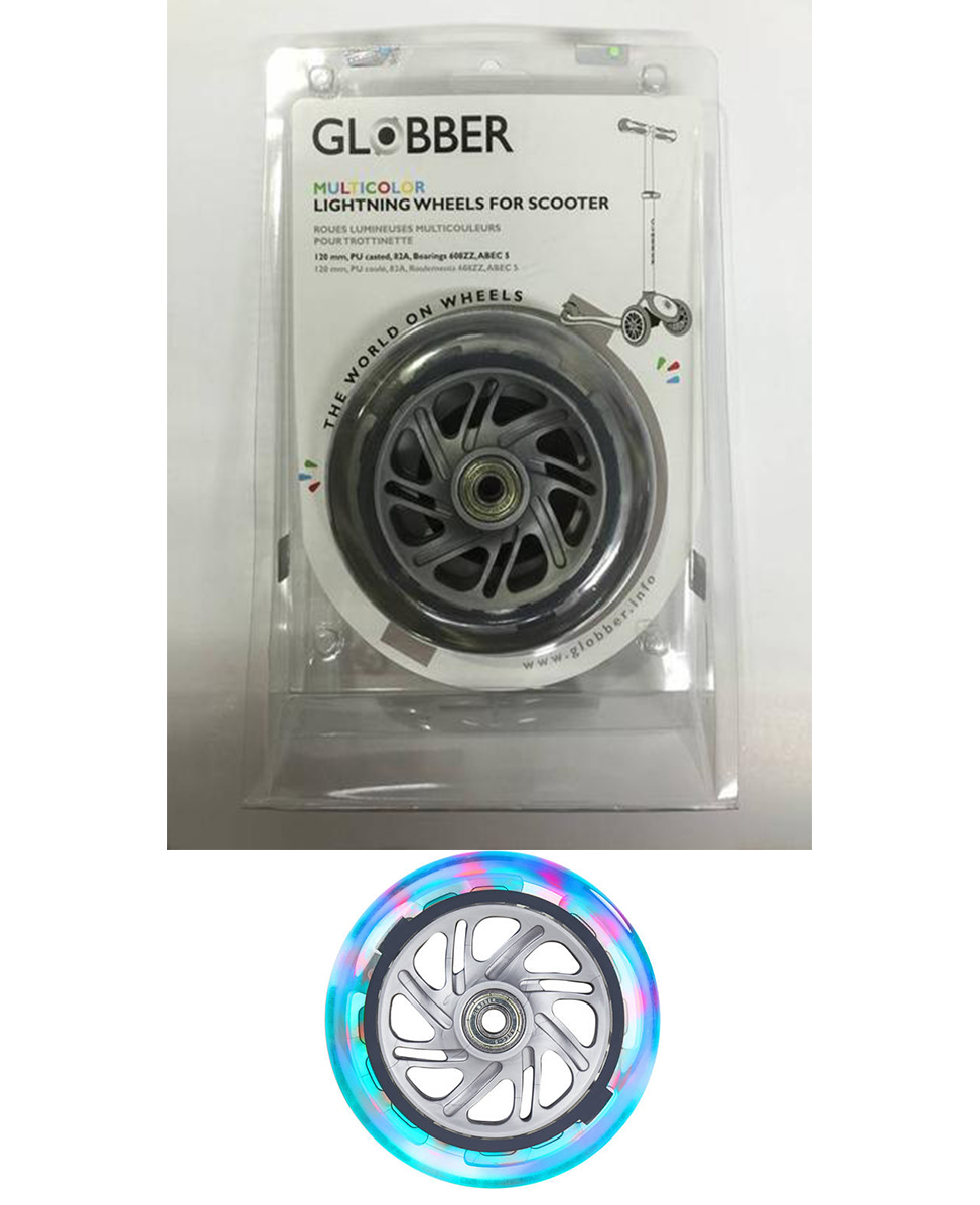 Globber Lightning Wheel 121mm (2pcs)