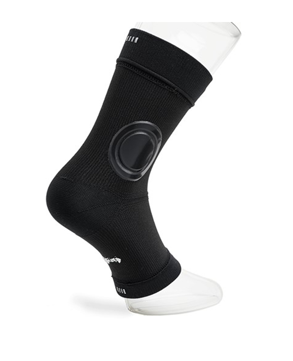 Black Shield Ankle Sock (Pair)