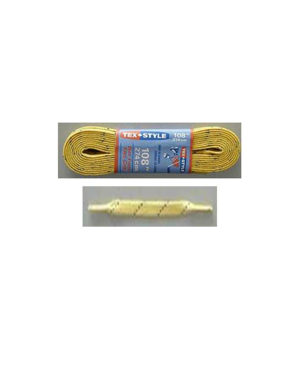 Wax Laces 63" - 160cm Yellow  (Noren)