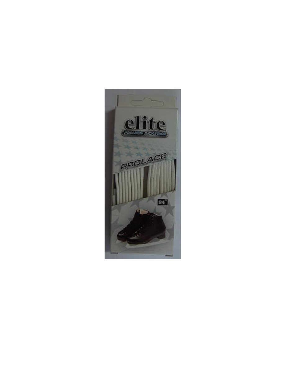 Elite Figure Laces 84" White 03502