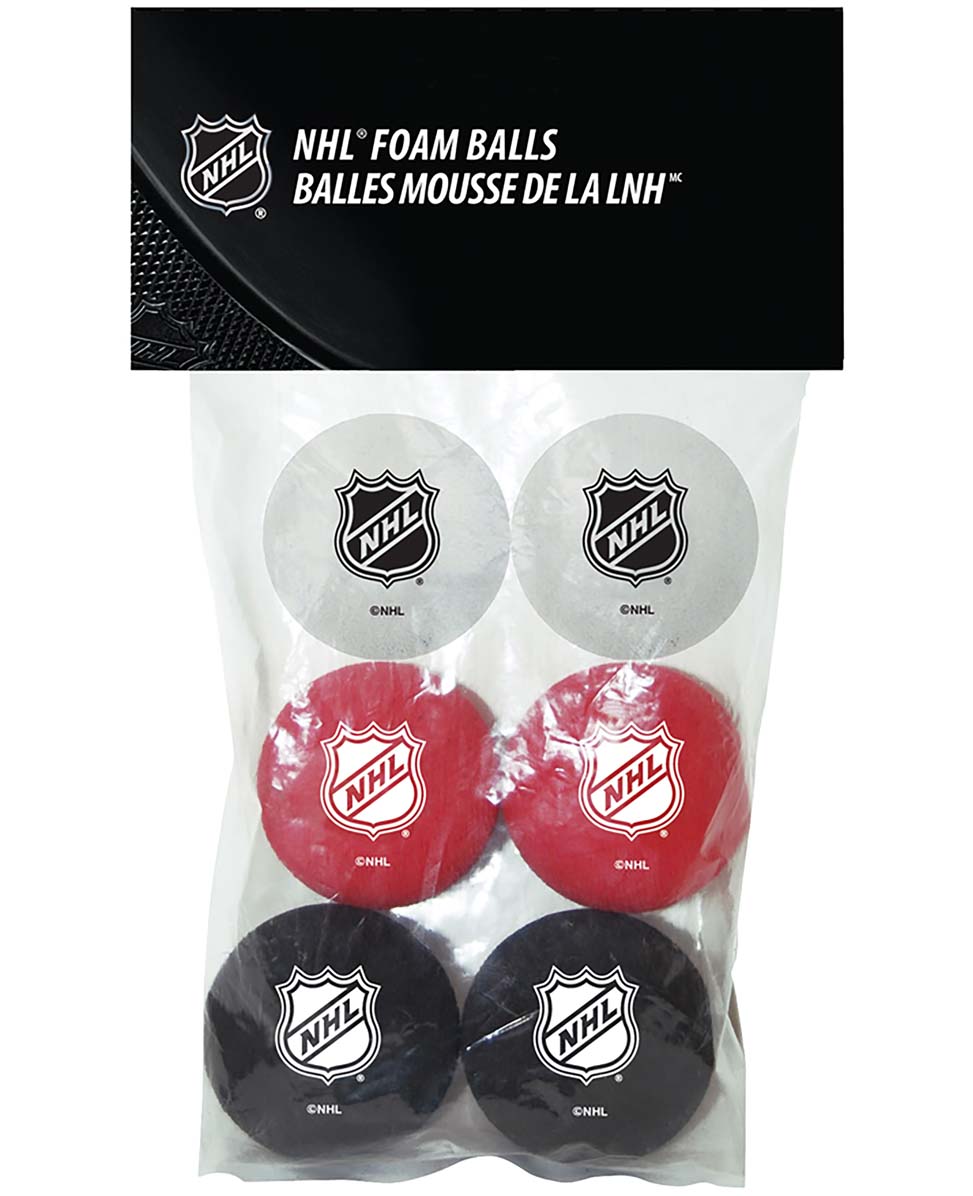 NHL Foam Balls (6pcs)